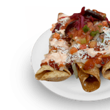 Tacos Hondurenos Rellenos De Pollo O Carne
