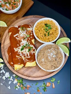 Enchiladas Plate