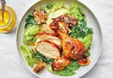 Roasted Leg of Chicken with Green Salad