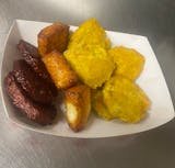 Tostones Con Salami Y Queso