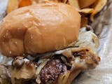 Mushroom and Swiss Burger