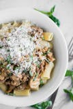 Sausage & Mushroom Rigatoni