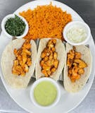 Grilled Chicken Tacos Lunch