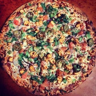 Karahi Paneer Veggie Pizza