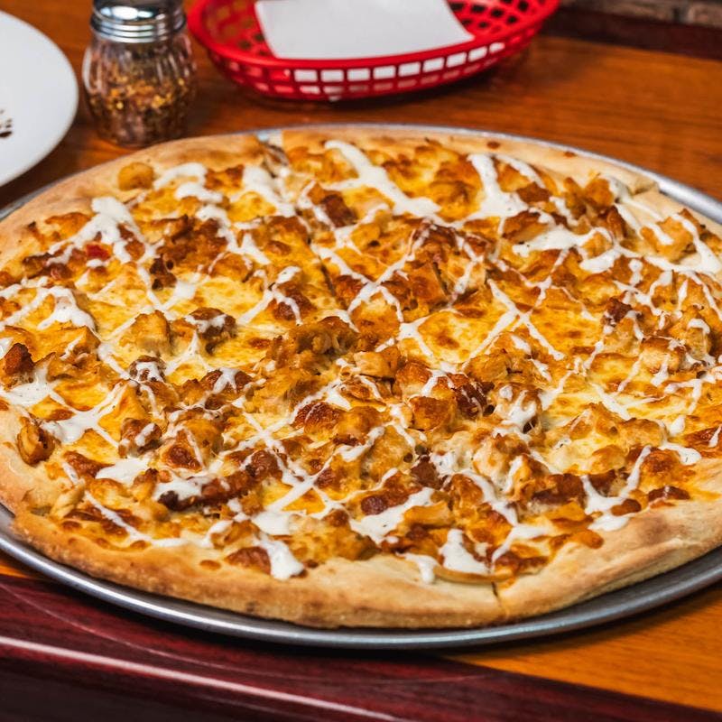 Chicken Bacon Ranch Pizza