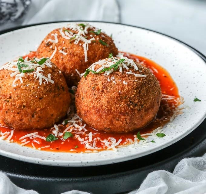 Crispy Arancini from Fucino Pizza