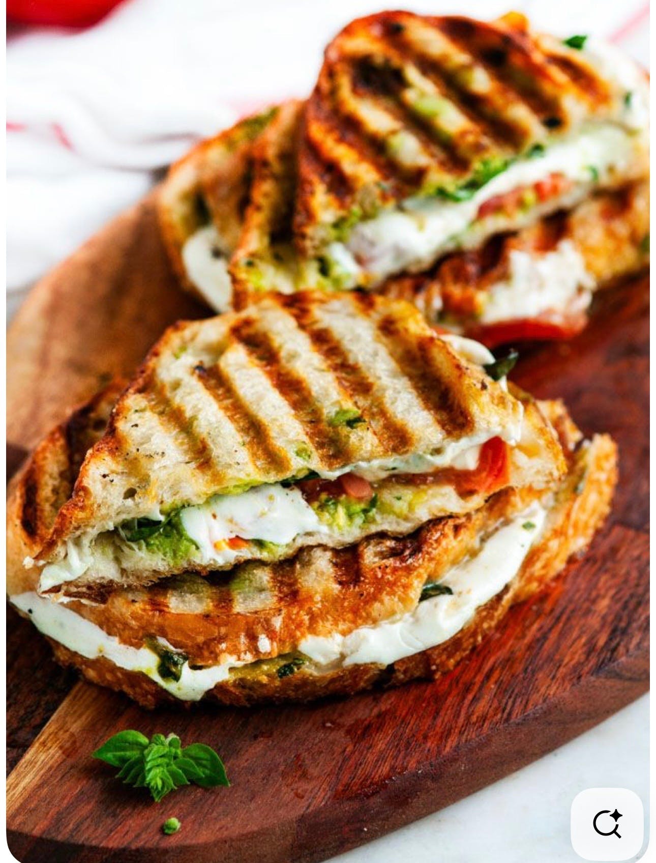 California panini from Fucino Pizza
