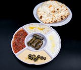 Mixed Mediterranean Appetizer Platter