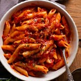 Penne with Hunger Chilli Sauce