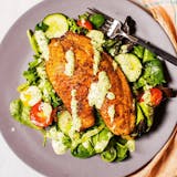 Pan Seared Tilapia Salad