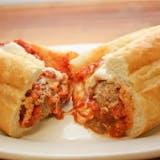 Meatball Parmigiana Sandwich