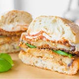 Eggplant Parmiagana Sandwich