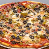 Thin Crust Pepperoni Supreme Pizza