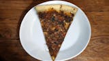 Slice BBQ Brisket with Bacon Pizza