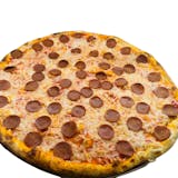 Vegan Pepperoni Pizza