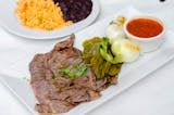 Cecina Asada Con Nopalitos