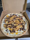 Angus Bacon Burger & Fries Pizza