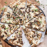 Fresh Mushroom & Spinach Pizza