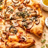 Fresh Mushroom Pizza