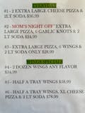 PIZZA &  WINGS SPECIALS