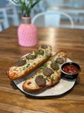 Italian Sausage Pizza Bread