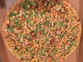 Grilled Chicken Caesar Salad Pie