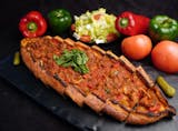 Kusbasi Pide (Minced Meat Pide)