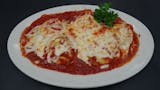 Cheese Raviolis with Meat Sauce