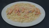 Garlic Shrimp Linguini