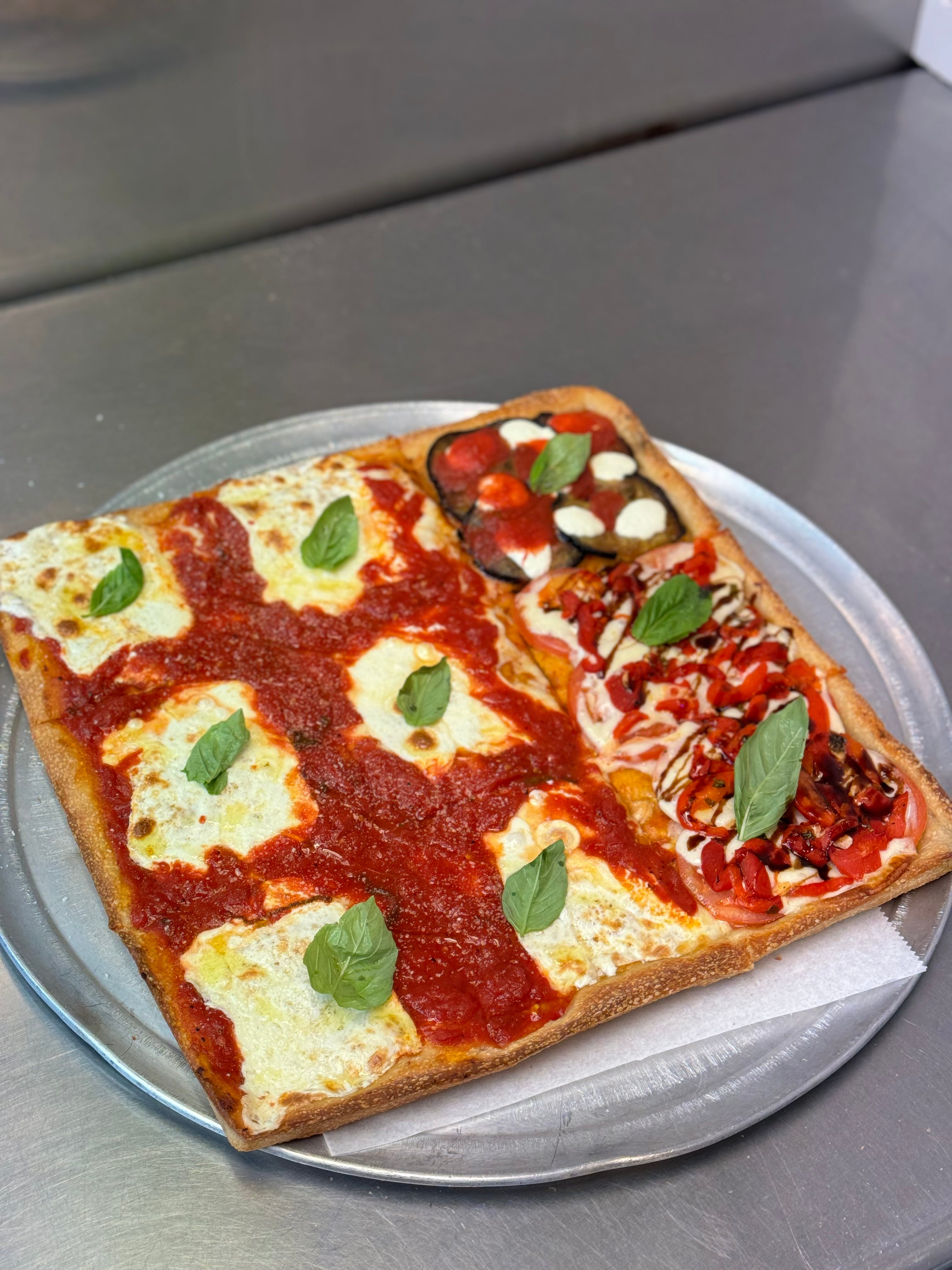 Sicilian Plain Cheese Pizza