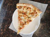 Chicken, Tomatoes & Onions Pizza Slice