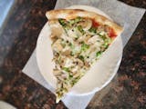 Broccoli & Mushrooms Pizza Slice