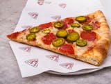 Pepperoni & Jalapeno Pizza Slice