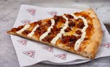 Hot honey BBQ chicken ranch slice
