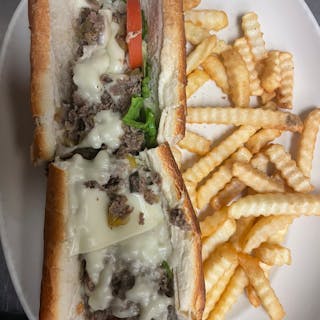 Philly Cheesesteak The Work's Sandwich