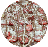 Chocolate & Strawberries Pizza