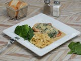 Salmon con Spinach