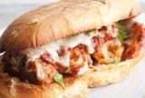 94. Meatball Parmigiana Sub