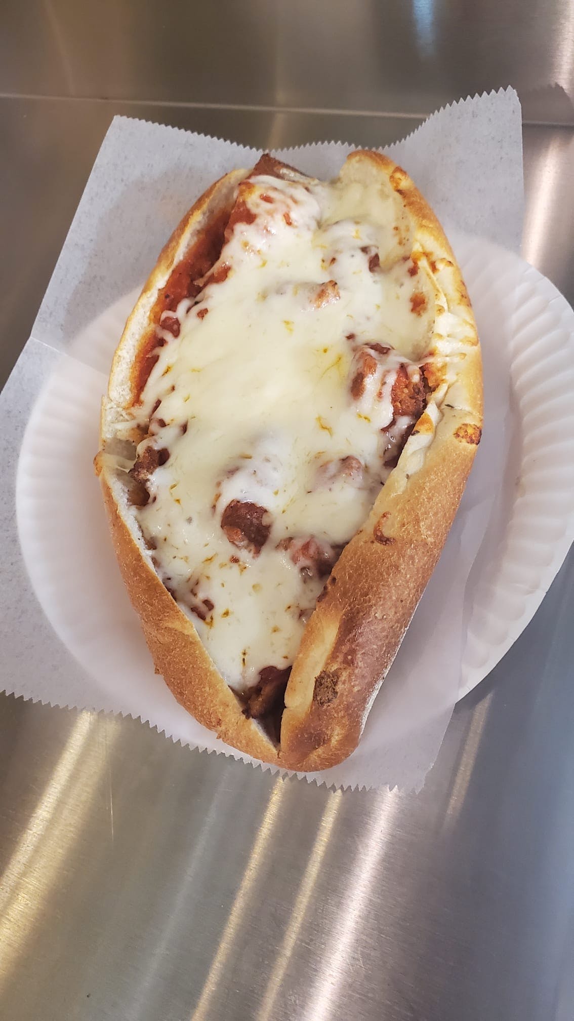 Chicken Cutlet Parmigiana Hero