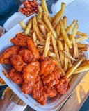 Chicken Wing Dings with Fries