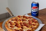 Small 10" One Topping Pizza & Can Drink Lunch Pick Up Special