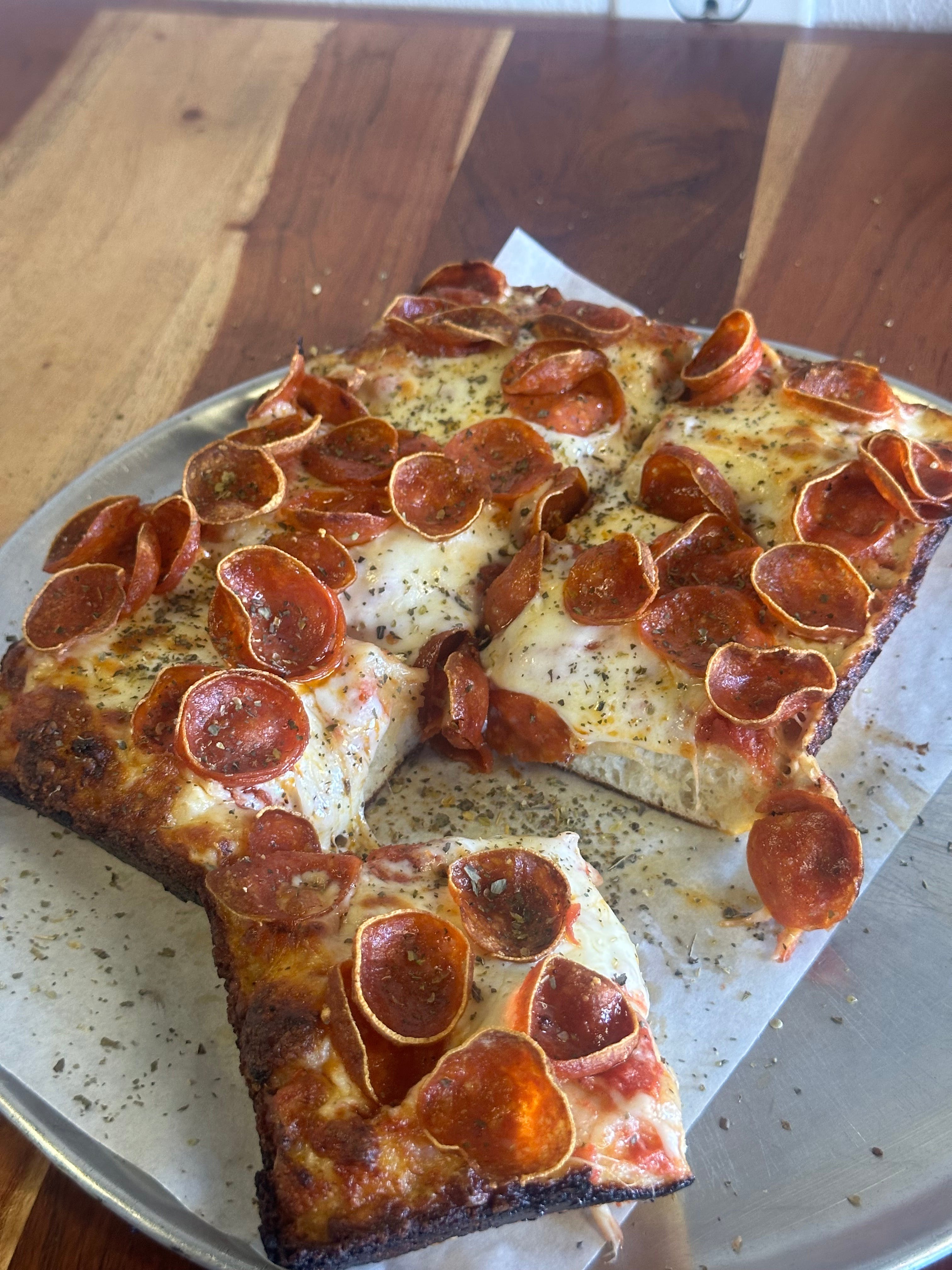 Detroit Style Pizza