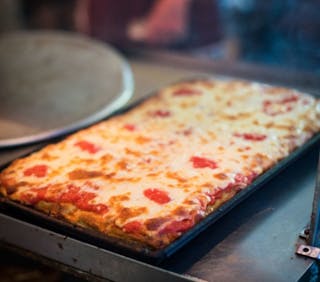 Sicilian Square Cheese Pizza