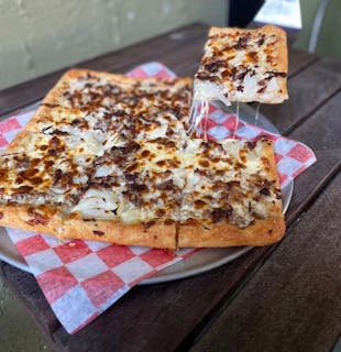 Cheesesteak Pizza
