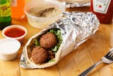 14. Falafel Gyro Wrap (Vegetarian)