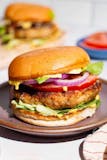 Mediterranean Chicken Burger