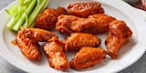 6 Jumbo Wings &  Large Cheese Pizza Special