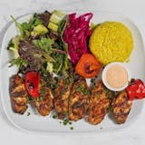 Chicken Wings Kebab Plate