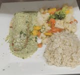 Pesto Crusted Salmon