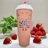 Strawberry Black Milk Tea 草莓奶茶